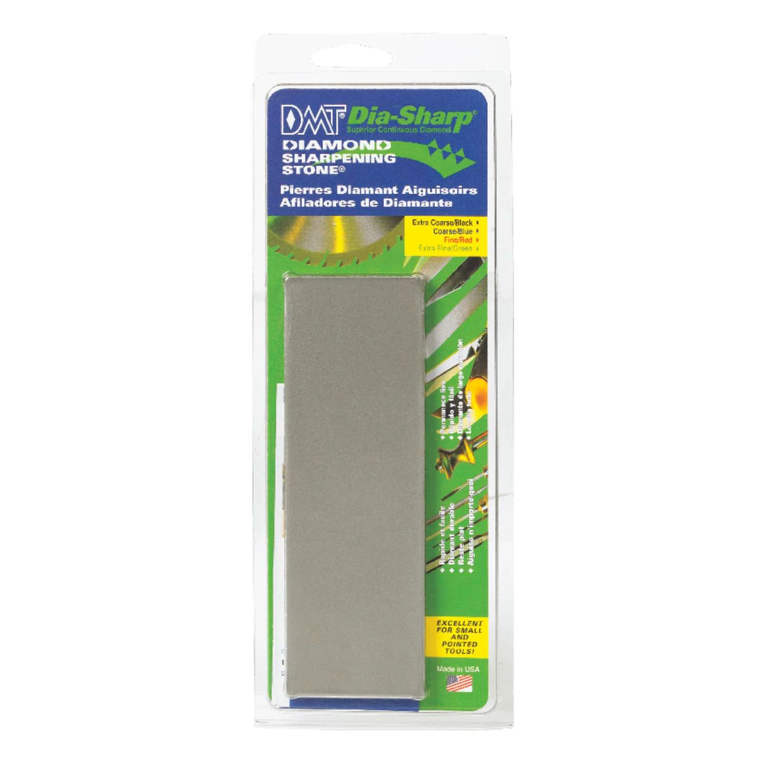 DMT Dia-Sharp 6 In. D X 6 In. L Diamond Double-Sided Bench Stone 600 Grit 1 Pc 1 DMT Dia-Sharp 6 In. D X 6 In. L Diamond Double-Sided Bench Stone 600 Grit 1 Pc