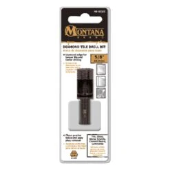 Montana Brand 5/8 In. Alloy Steel Drill Bit 3-Flat Shank 1 Pc