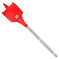 Diablo 1-1/4 In. X 6 In. L High Speed Steel Clean Wood Spade Bit Hex Shank 2 Pk