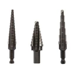 Irwin Unibit Assorted L High Speed Steel Step Drill Bit Set 3 Pc