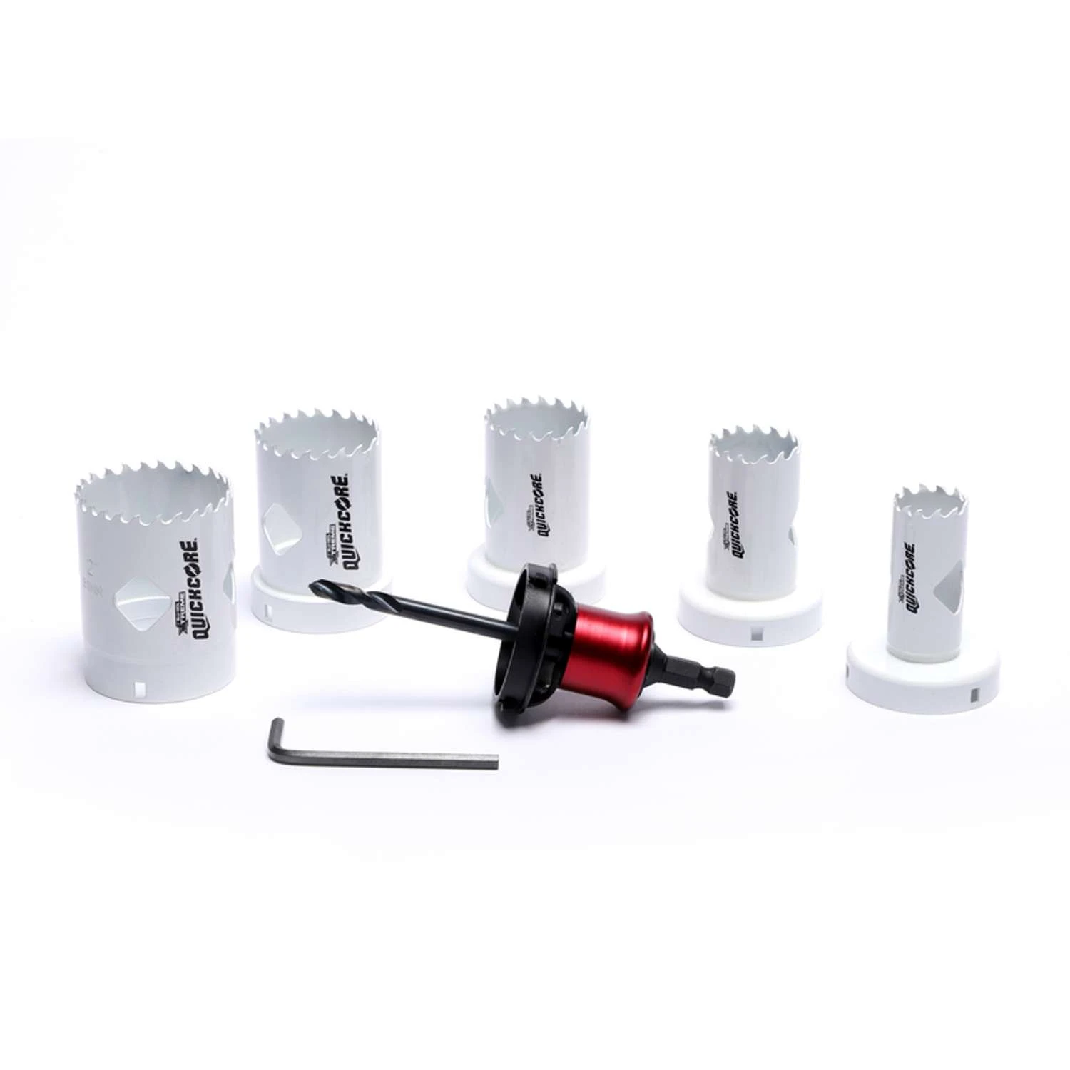 Blu-Mol Xtreme QuickCore Bi-Metal Hole Saw Set 7 Pc 1 Blu-Mol Xtreme QuickCore Bi-Metal Hole Saw Set 7 Pc