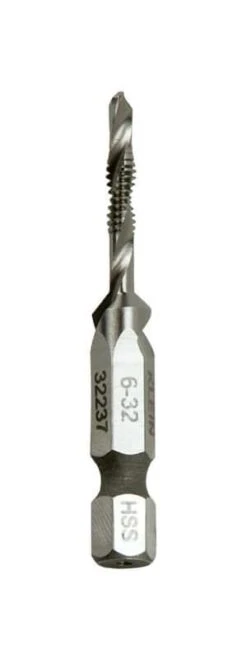 Klein Tools High Speed Steel Drill And Tap Bit 6-32 1 Pc