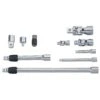 Craftsman V-Series 1/4, 3/8 And 1/2 In. Drive Socket Accessory Set 10 Pc