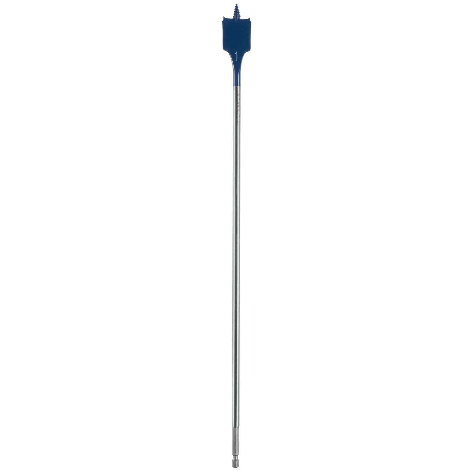 Bosch Daredevil 1 In. X 16 In. L High Carbon Steel Spade Bit Hex Shank 1 Pc 1 Bosch Daredevil 1 In. X 16 In. L High Carbon Steel Spade Bit Hex Shank 1 Pc