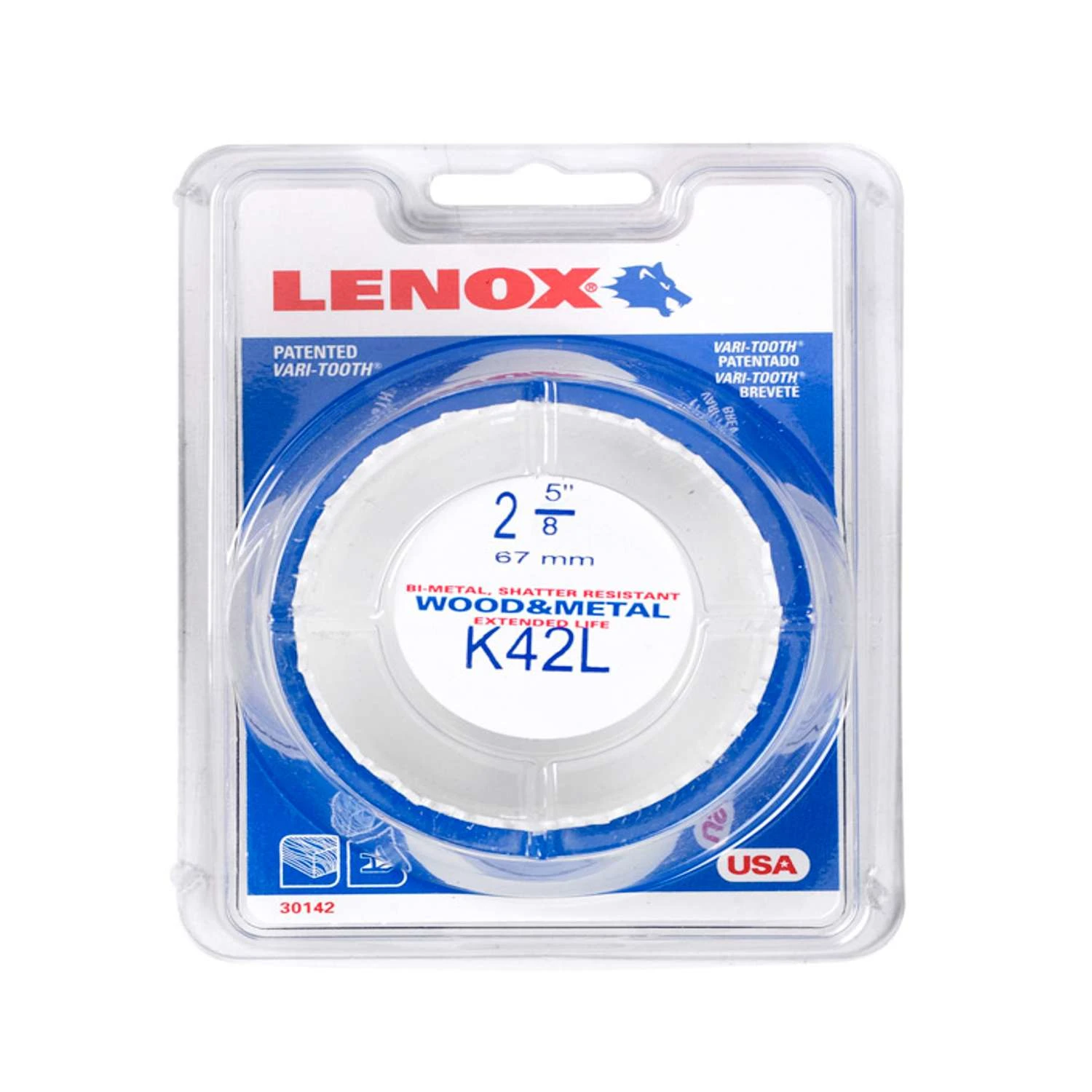 Lenox 2 5/8 In. Bi-Metal Hole Saw 1 Pk 2 Lenox 2 5/8 In. Bi-Metal Hole Saw 1 Pk - Image 2