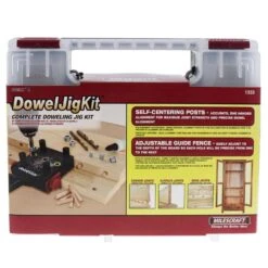 Milescraft Doweling Jig Kit 74 Pc