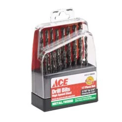 Ace High Speed Steel Drill Bit Set Round Shank 17 Pc -Irwins Zone 9c1514a1 bf23 43cf a8df cfeca247ff72