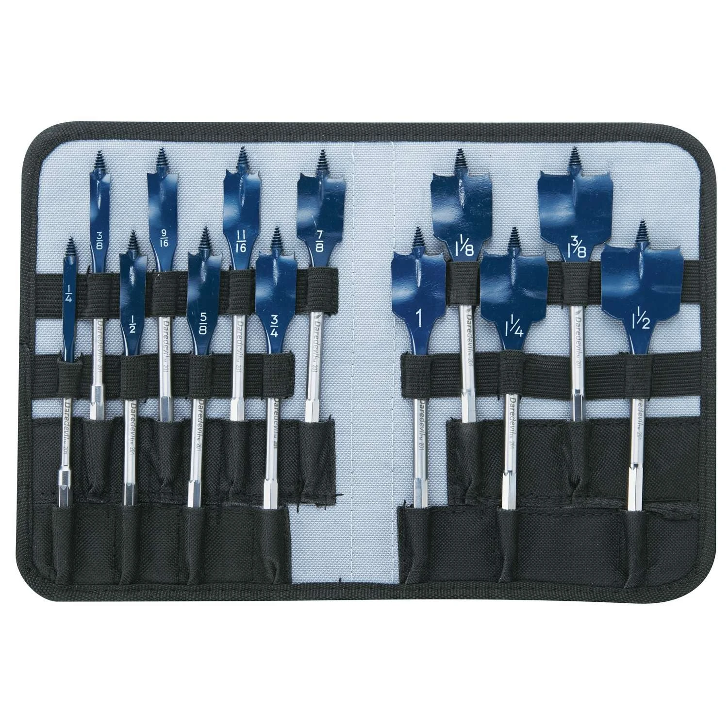 Bosch Daredevil High Carbon Steel Spade Bit Set Hex Shank 13 Pc