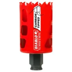 Diablo 1-3/4 In. Carbide Tipped Diablo Mandrel Hole Saw 1 Pc