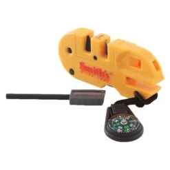 Smith's Carbide/Ceramic/Diamond Knife Sharpener And Survival Tool 1,000 Grit 1 Pc