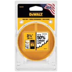 DeWalt 3-1/2 In. Bi-Metal Hole Saw 1 Pk