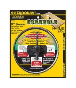 Eazypower Isomax Corn Hole 6 In. Carbon Steel Hole Saw 1 Pc -Irwins Zone a70ddc1e fd21 48e7 b3da 7cc3f07d0bf9
