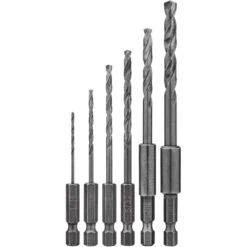 DeWalt Rapid Load Black Oxide Drill Bit Set Hex Shank 6 Pc -Irwins Zone affd338e 2756 4e8c 94fa a5aebd068b65