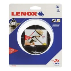 Lenox Speed Slot 3-1/8 In. Bi-Metal Hole Saw 1 Pc