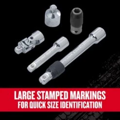 Craftsman V-Series 1/4, 3/8 And 1/2 In. Drive Socket Accessory Set 10 Pc 11 Craftsman V-Series 1/4, 3/8 And 1/2 In. Drive Socket Accessory Set 10 Pc -Irwins Zone bb328c01 b0fe 4acd ac97 26ddd0da953f