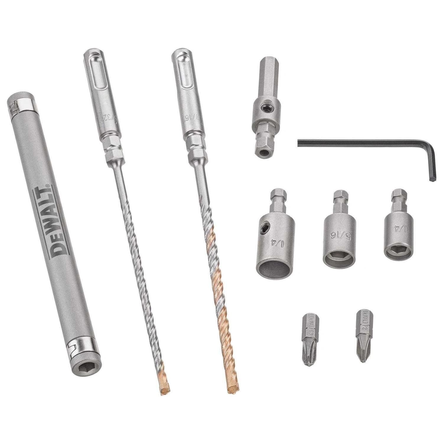 DeWalt Ultracon Drill Bit Set SDS-Plus Shank 10 Pc 2 DeWalt Ultracon Drill Bit Set SDS-Plus Shank 10 Pc - Image 2