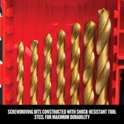 Craftsman Titanium Nitride Coating Drill And Driver Bit Set Hex Shank 21 Pc -Irwins Zone cd13dee2 5f8d 48ae 9a68 07a74125c896