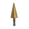 Exchange-A-Blade 3/16 - 1/2 In. High Speed Steel Step Drill Bit Hex Shank 1 Pc
