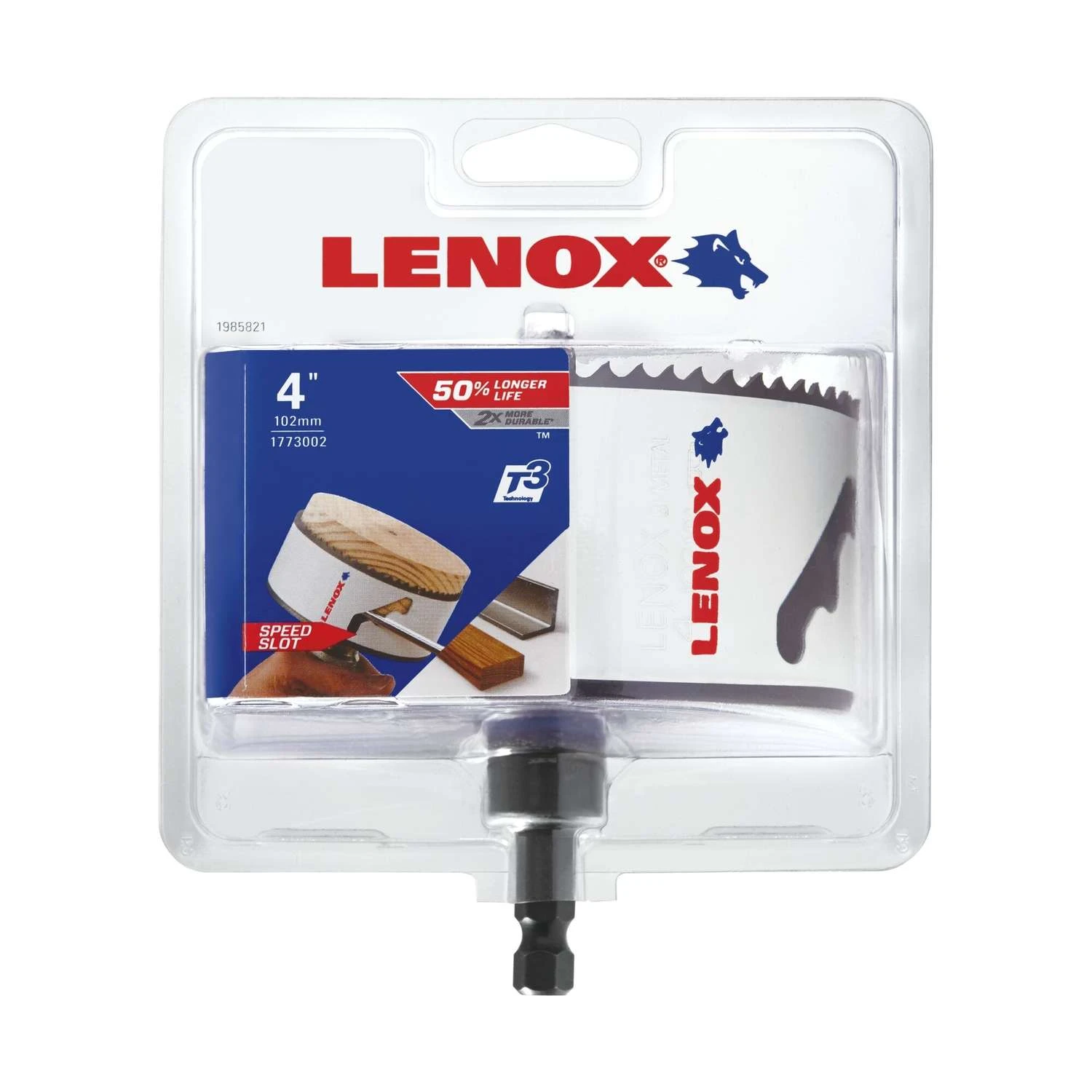 Lenox Speed Slot 4 In. Bi-Metal Hole Saw 1 Pc 2 Lenox Speed Slot 4 In. Bi-Metal Hole Saw 1 Pc - Image 2