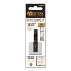 Montana Brand 3/8 In. Alloy Steel Drill Bit 3-Flat Shank 1 Pc