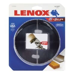 Lenox Speed Slot 4-3/4 In. Bi-Metal Hole Saw 1 Pk